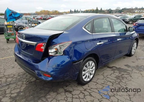 2019 Nissan Sentra S из США, поврежденный, VIN 3N1AB7AP8KY329205